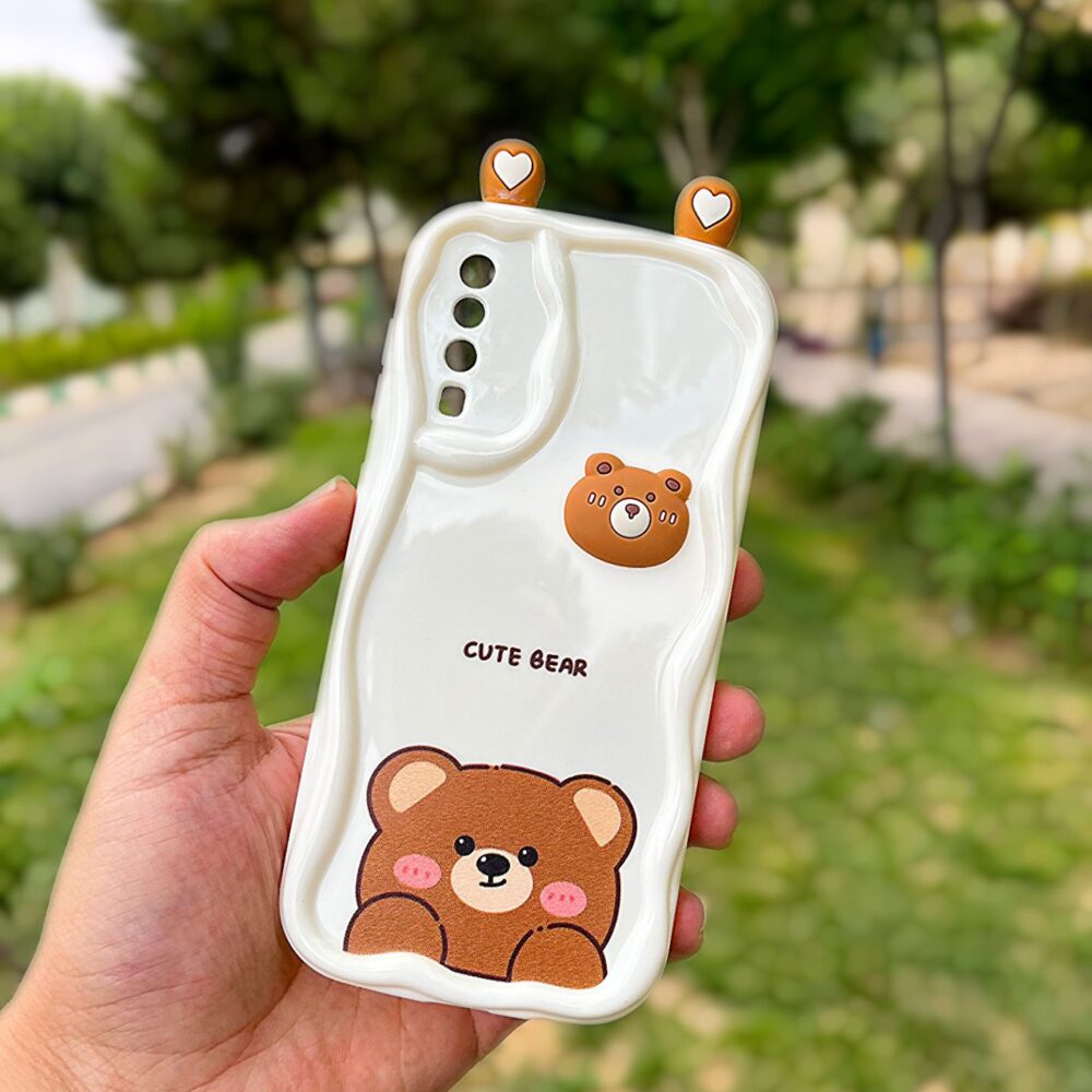 قاب موبایل فانتزی گوش دار کیوت a50 / a50s / a30s ( قاب های این سه مدل موبایل با هم مشترک هستند )