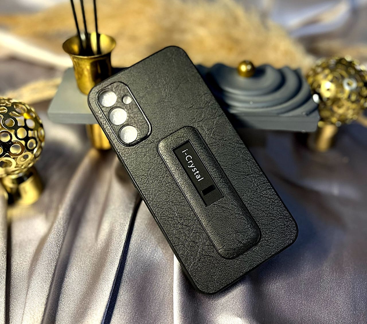 قاب موبایل چرم هولدر a54