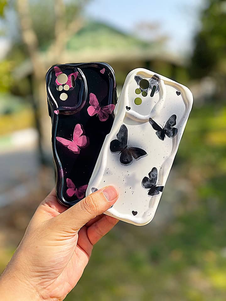 قاب موبایل فانتزی پروانه آکوما note 10 4g / note 10s / poco m5s