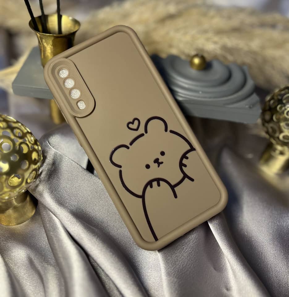 قاب موبایل فانتزی خرس سینگل a24