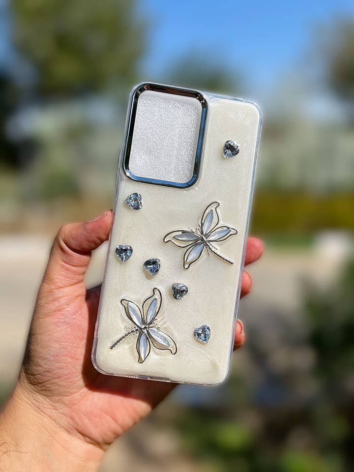 قاب موبایل فانتزی سنجاقک آناکس ( 3D برجسته ) note 11 / note 12s / note