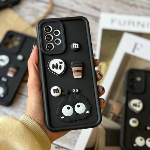 قاب موبایل فانتزی میکروب هپل note 12pro/5g/note 12pro plus