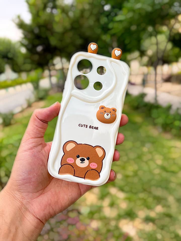 قاب موبایل فانتزی گوش دار کیوت note 13pro 5g / poco x6 (