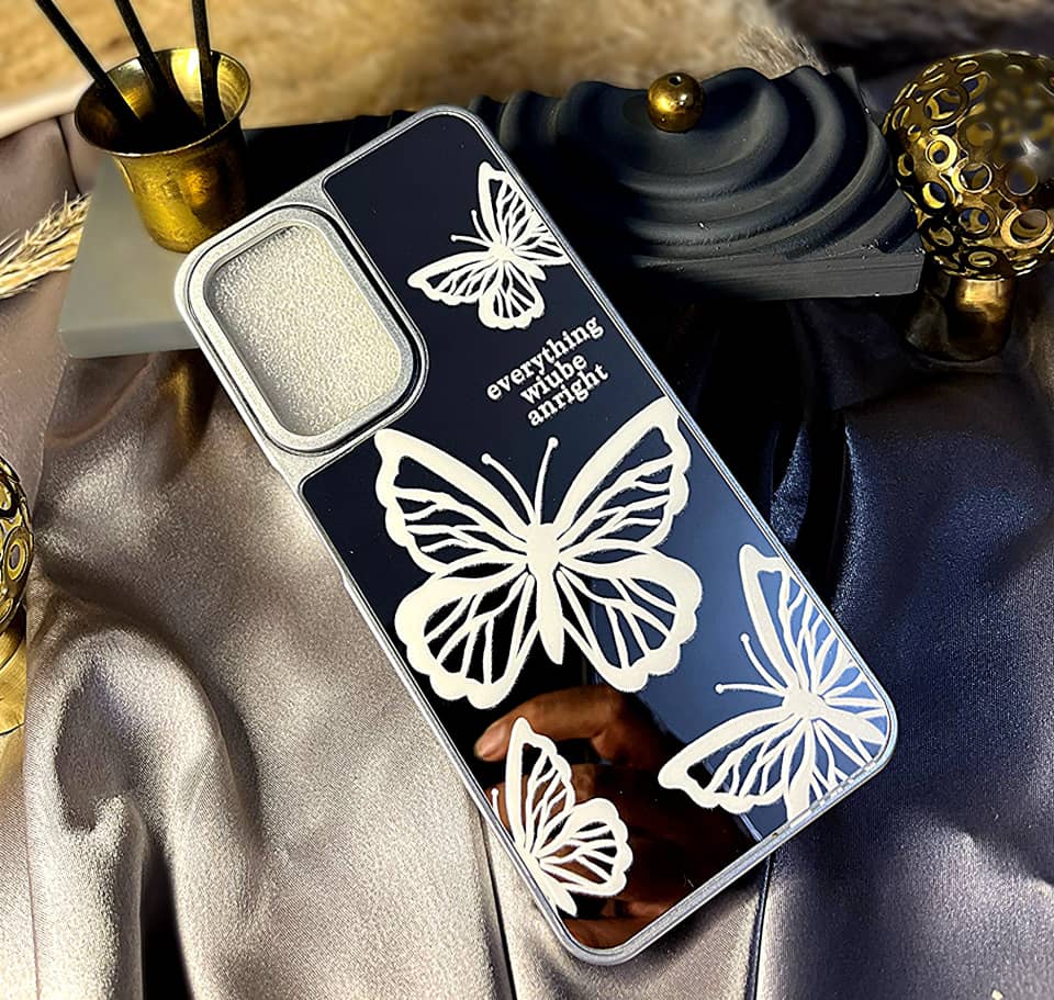قاب موبایل فانتزی آینه ای باتر فلای a06