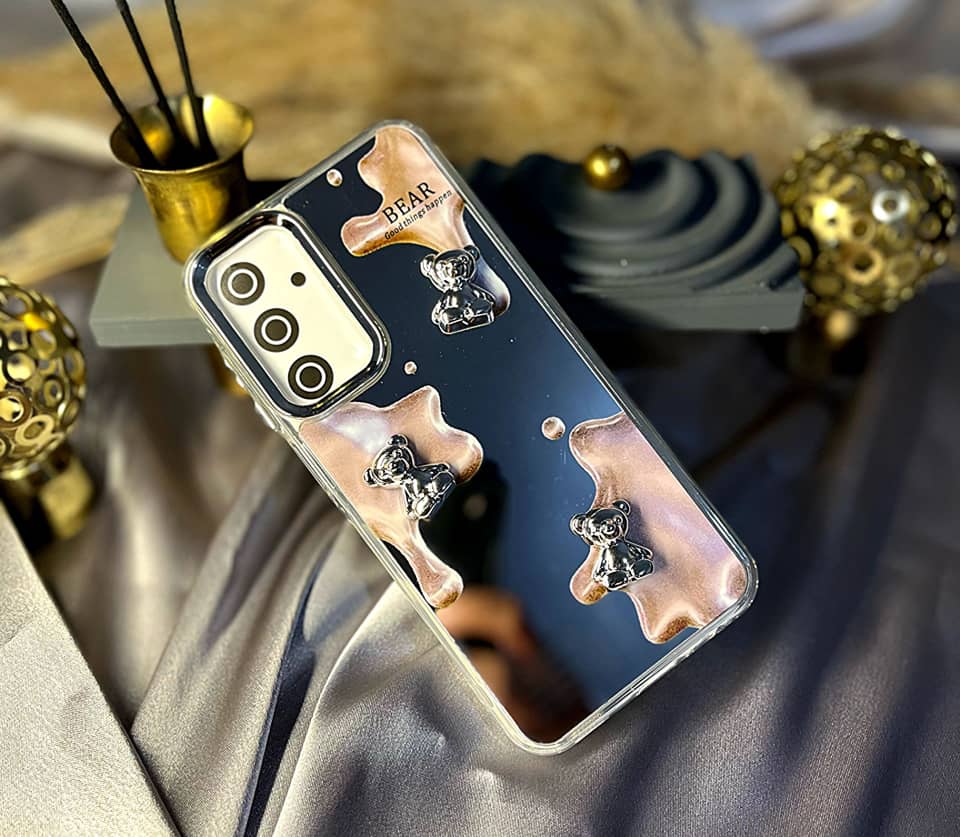 قاب موبایل فانتزی آینه ای بلک کت a25