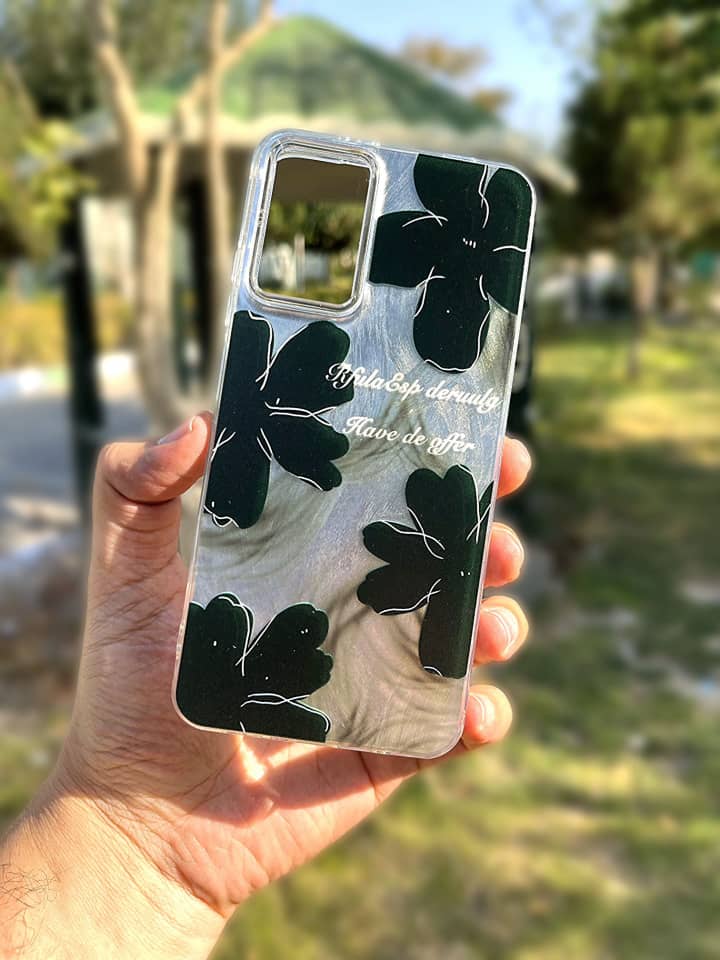 قاب موبایل ماربل گل برگ note 12 4g