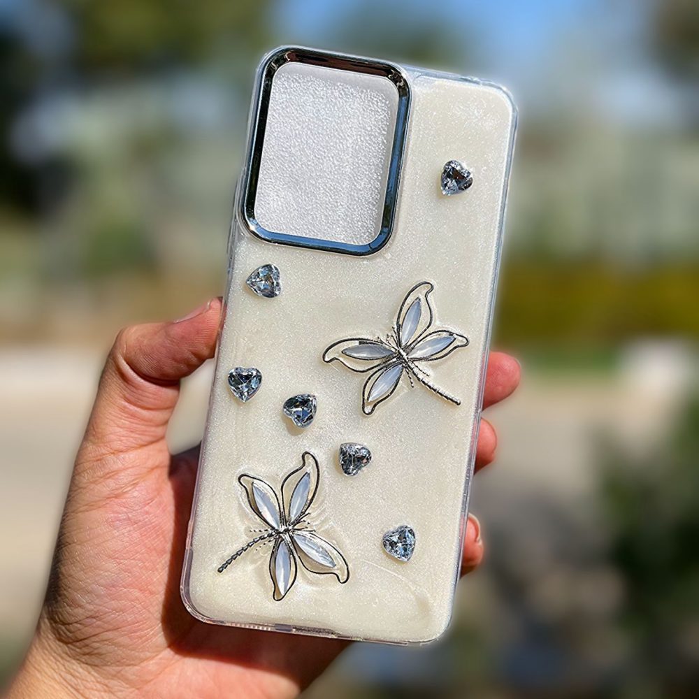 قاب موبایل فانتزی سنجاقک آناکس ( 3D برجسته ) note 13