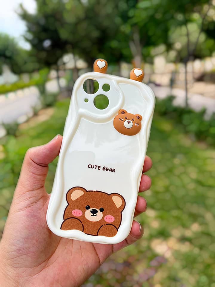 قاب موبایل فانتزی گوش دار کیوت iphone 13 / iphone 14 (