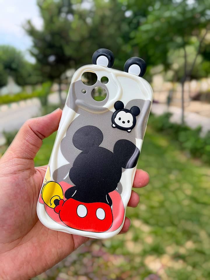 قاب موبایل فانتزی گوش دار میکی موس iphone 13 / iphone 14