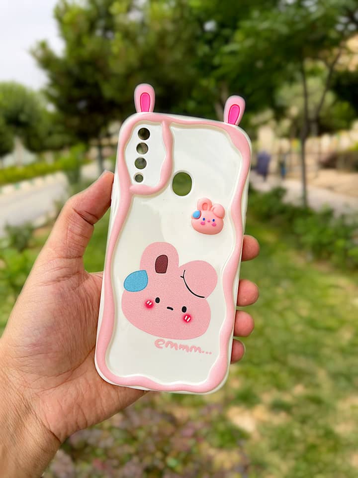 قاب موبایل فانتزی گوش دار کیوت a12 / m12