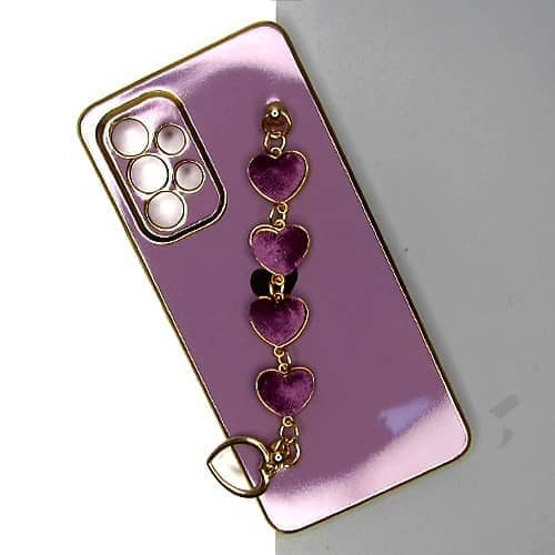 قاب موبایل فانتزی زنجیری قلبی 11lite/11lite ne