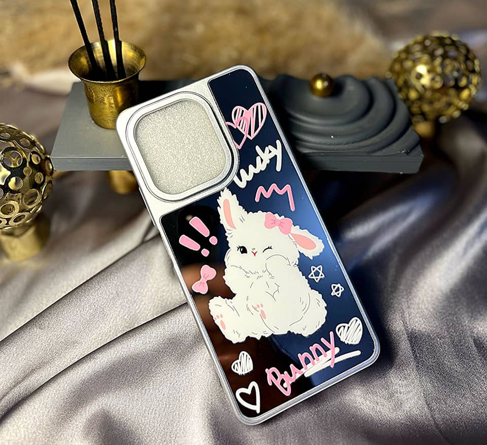 قاب موبایل فانتزی آینه ای لوسی note 13pro 5g / poco x6