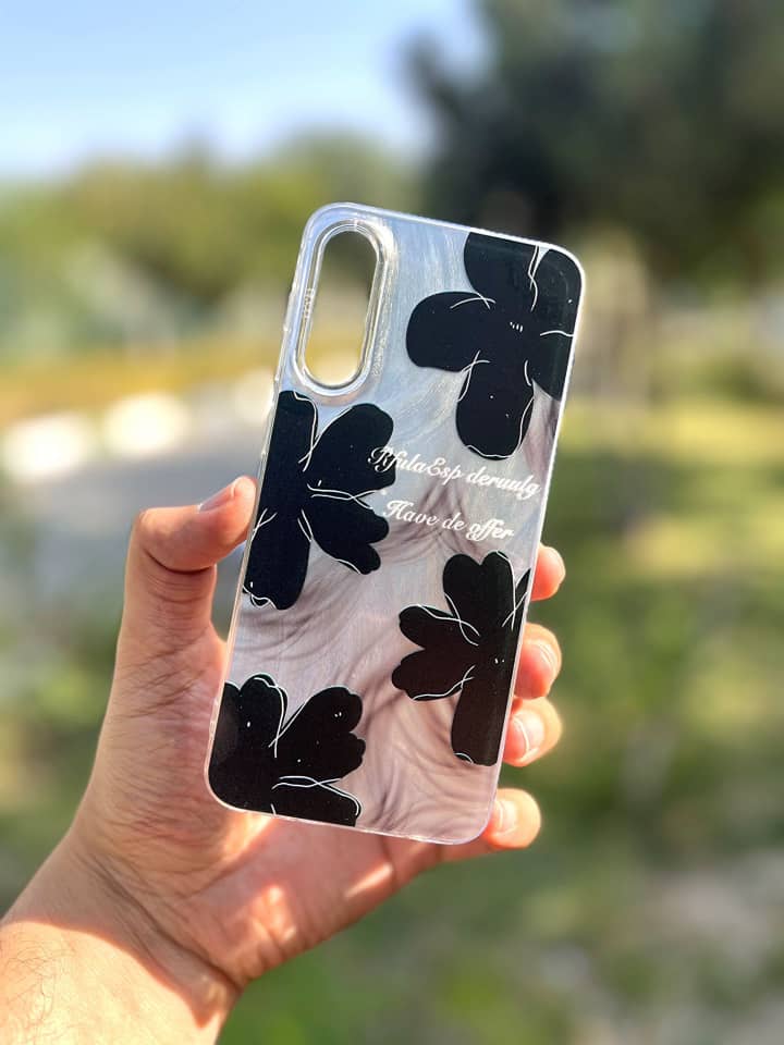 قاب موبایل ماربل گل برگ a50 / a50s / a30s