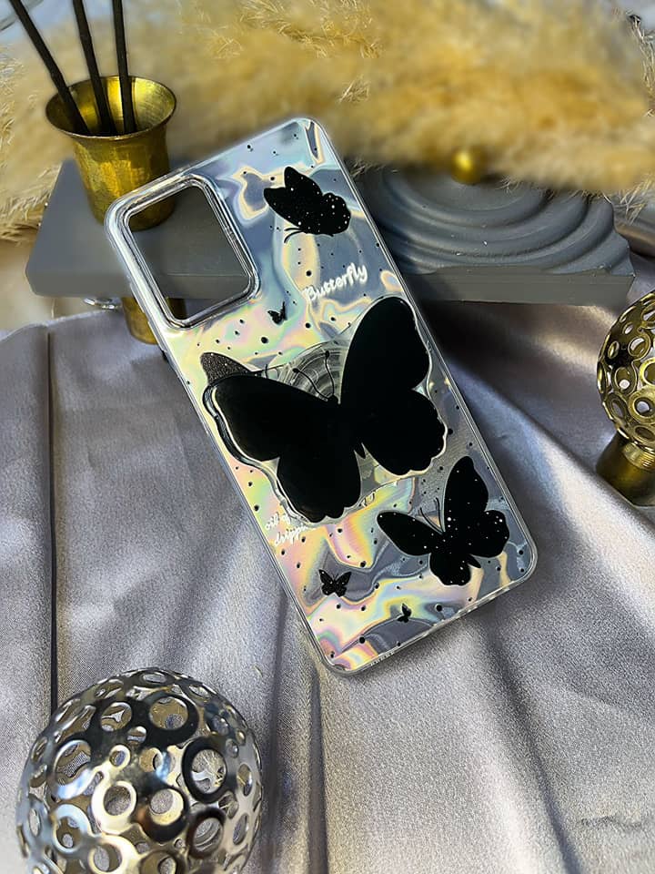 قاب موبایل پاپ سوکت دفرمه مشکی a34